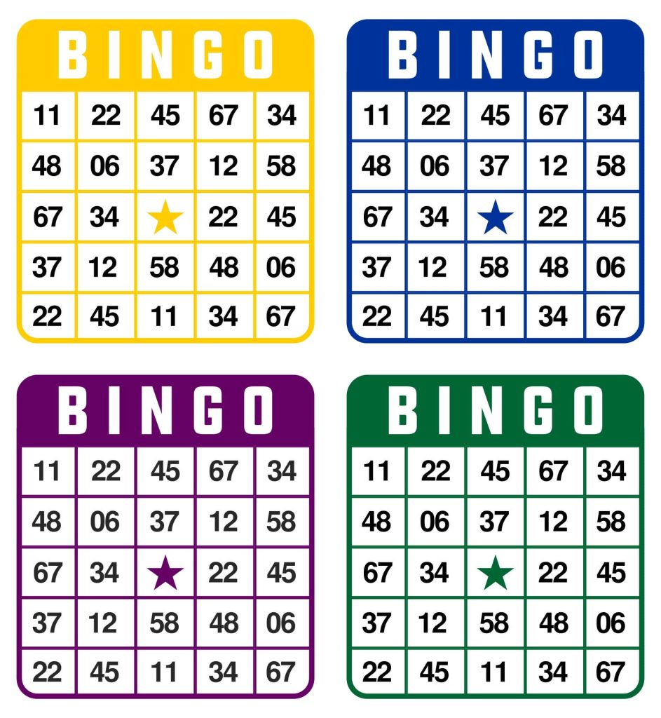 Husk at holde øje med numrene i dine bingospil.